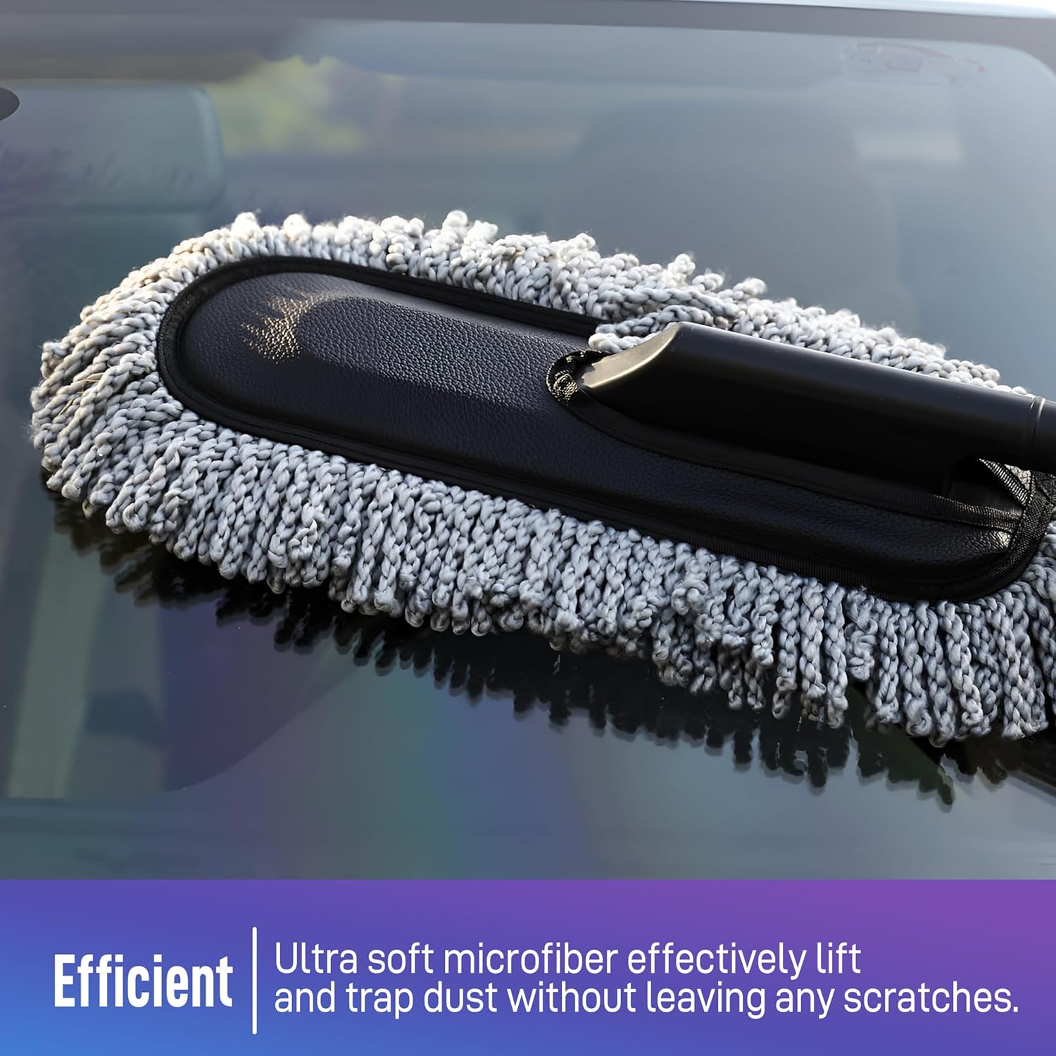 Super Soft Car Cleaning Multipurpose Car Cleaner Brush Exterior and Interior Extendable Handle for Cleaning