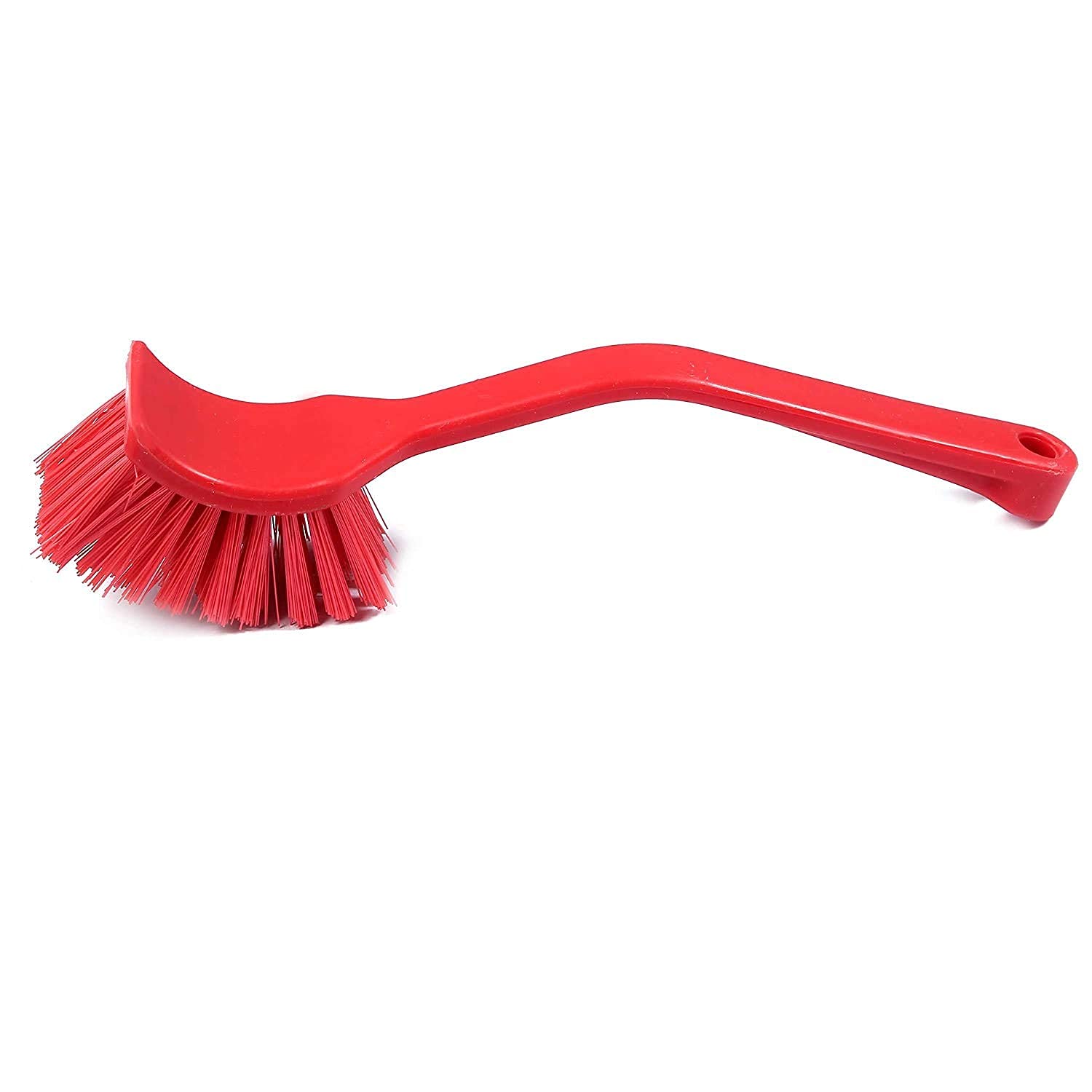 3 Pc Washbasin Cleaning Brush | Mini Sink Cleaner for Kitchen | Small Handy Scrubber for Basin Cleaning | Multifunctional Sink Brush | Multicolour Virgin Plastic