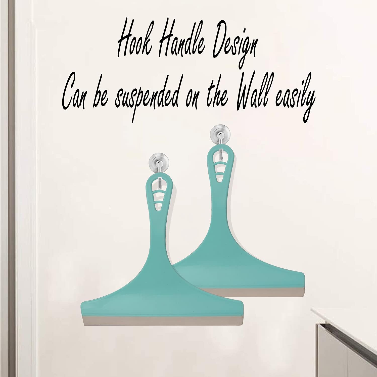 Premium Mini Kitchen Wipers | Soft Rubber Squeegee for Slab, Sink, Tiles, Bathroom & Car Windshield | Streak-Free Glass & Mirror Cleaner