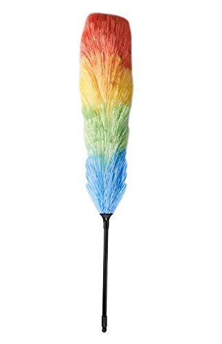 Multipurpose Microfiber Feather Duster-Pack of 1|Dusting Tool|Feather Cleaning Duster|Microfiber Duster|Eco-Friendly Duster | Dusting Brush | Magic Colorful Microfiber Duster for Easy Cleaning